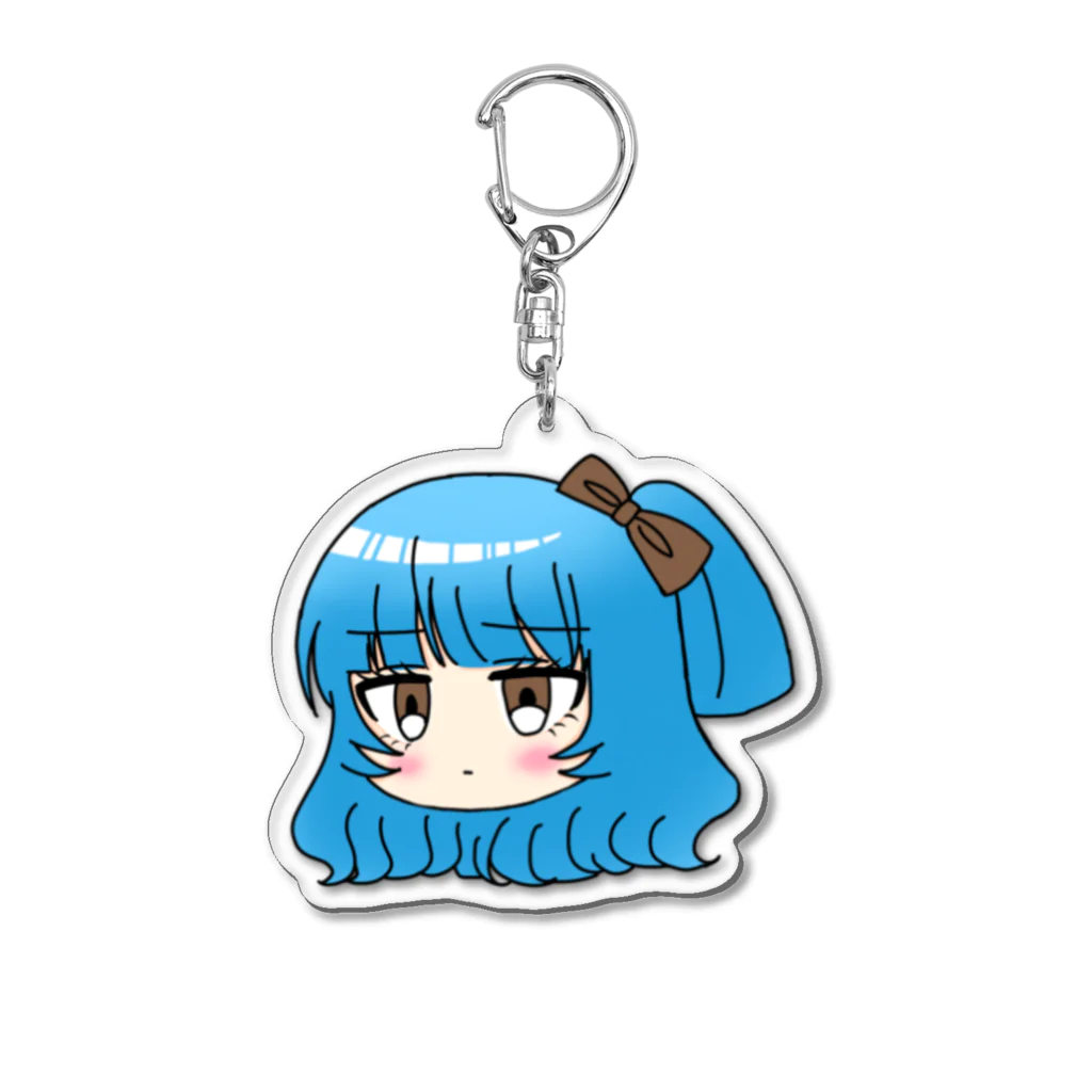 人形彼女のちび小森心温 Acrylic Key Chain