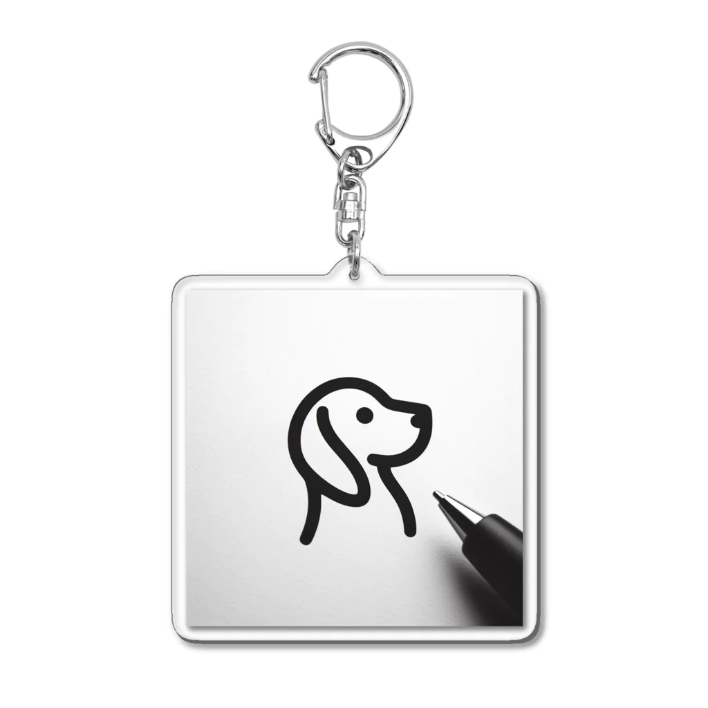 GDWEEDの犬 Acrylic Key Chain