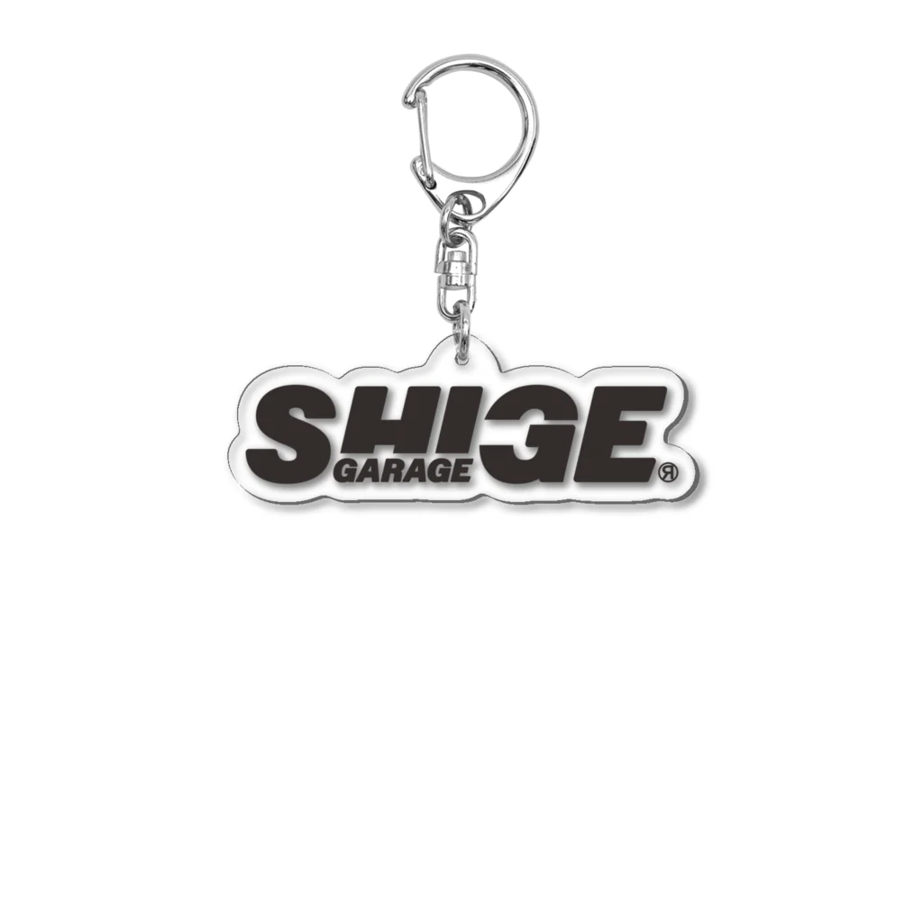 しげガレージのロゴアイテム Acrylic Key Chain