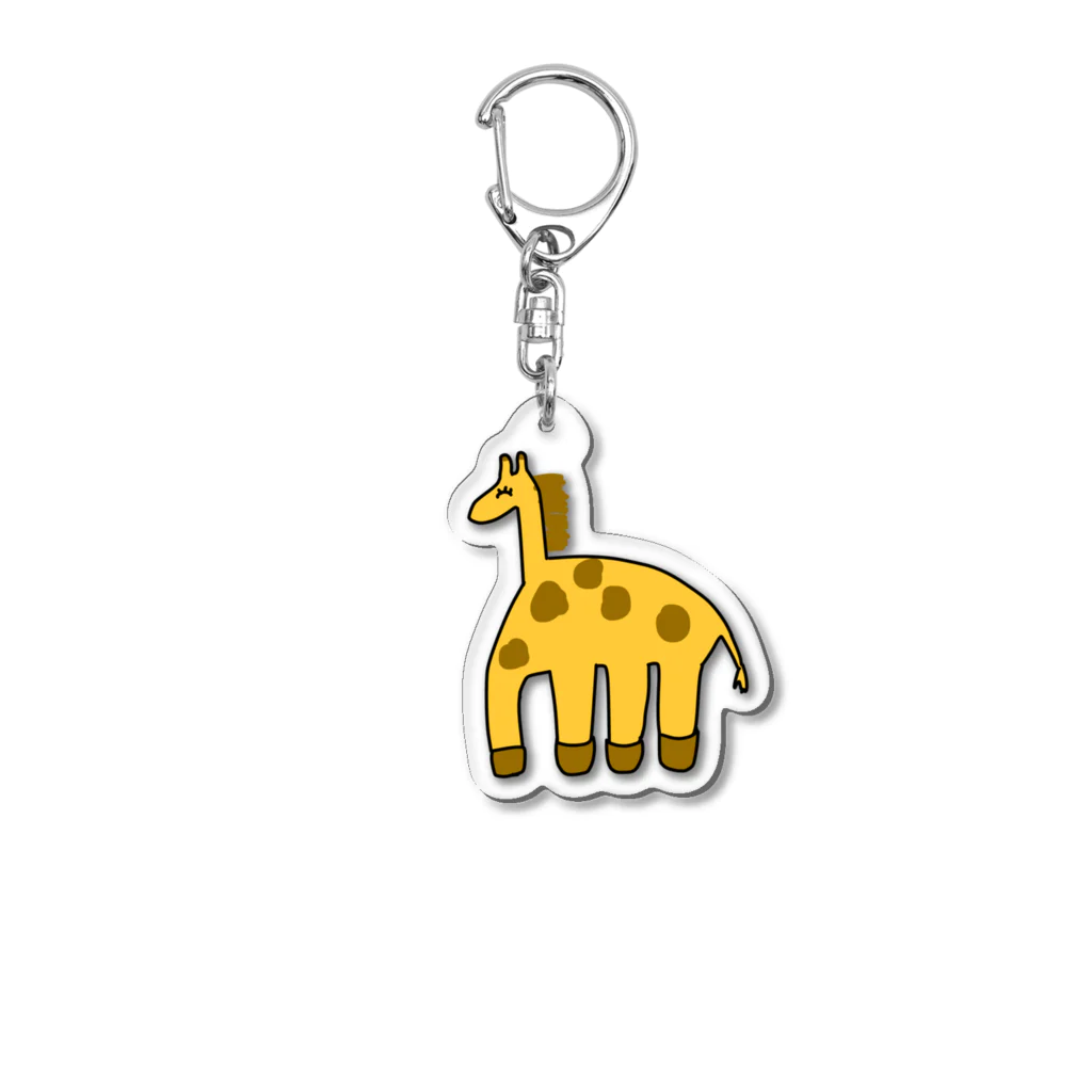 Mショップのきりんのアクキー Acrylic Key Chain