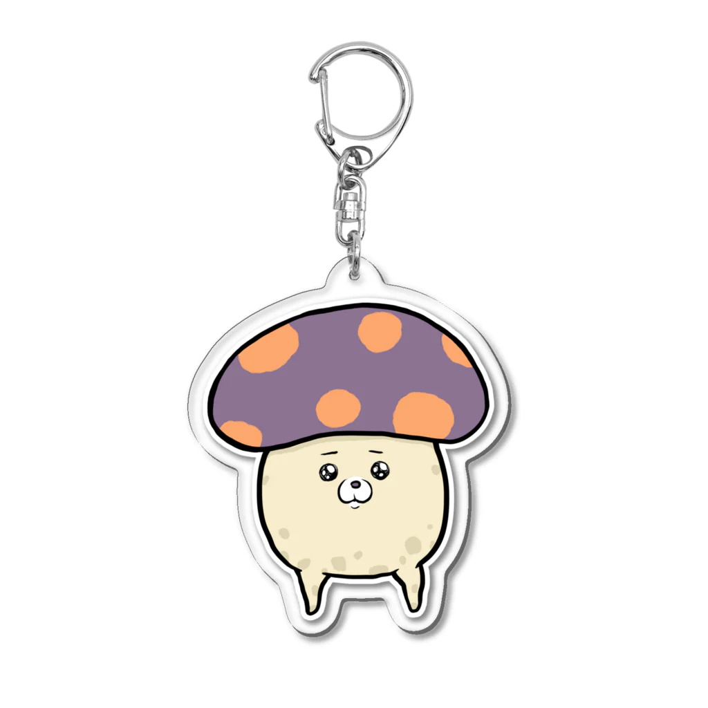 モフ缶のポイズンキィちゃん Acrylic Key Chain