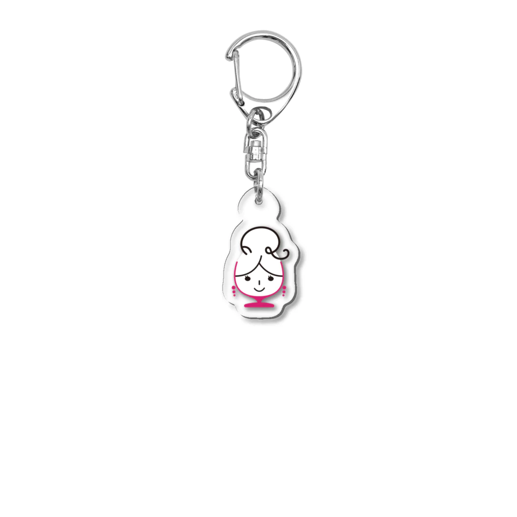 ロゼ活！のロゼ子グッズ Acrylic Key Chain