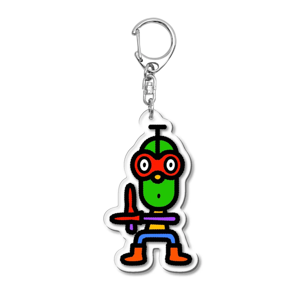 Toke-Summer-Festivalのウルトケマン Acrylic Key Chain