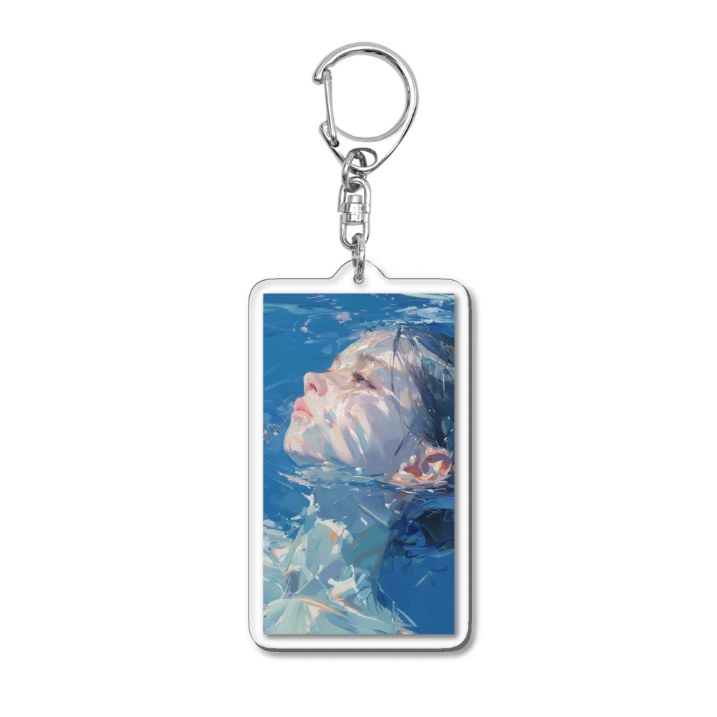 nosのCrying Heat Acrylic Key Chain