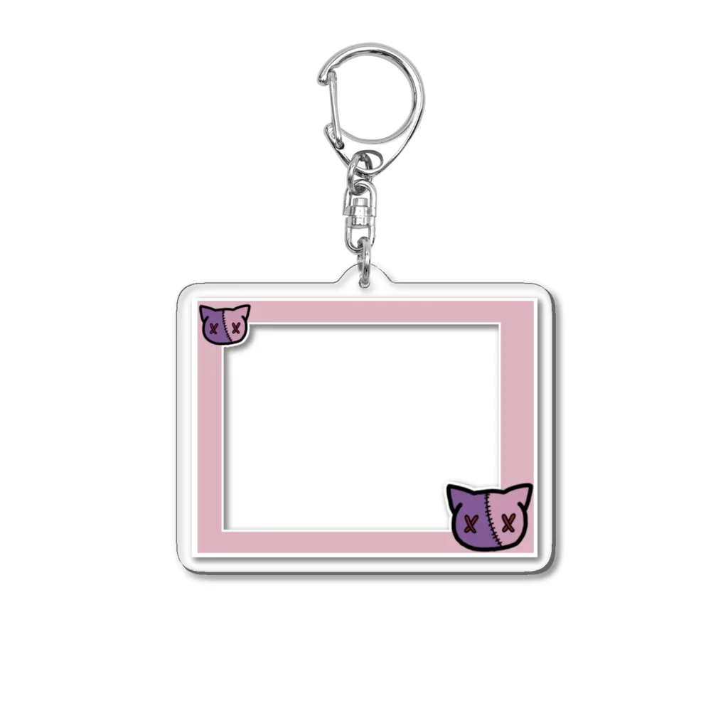 あまねこshopのあまねこフレーム Acrylic Key Chain