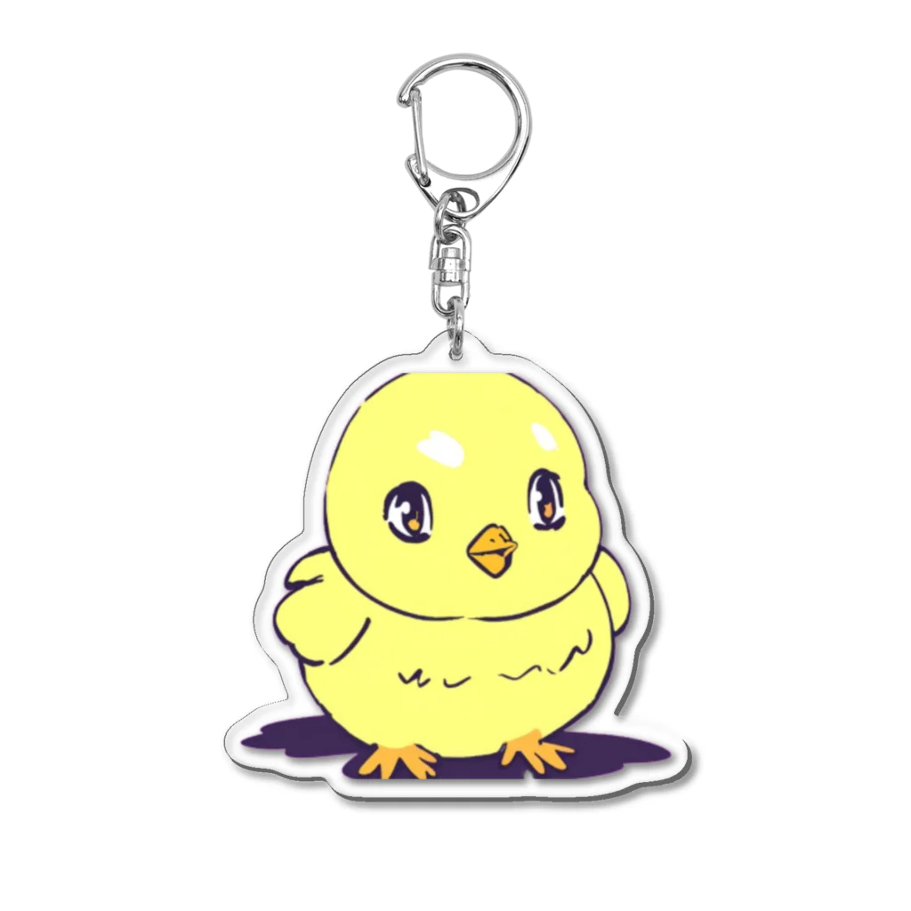 G-EICHISの可愛いひよこの挨拶 Acrylic Key Chain