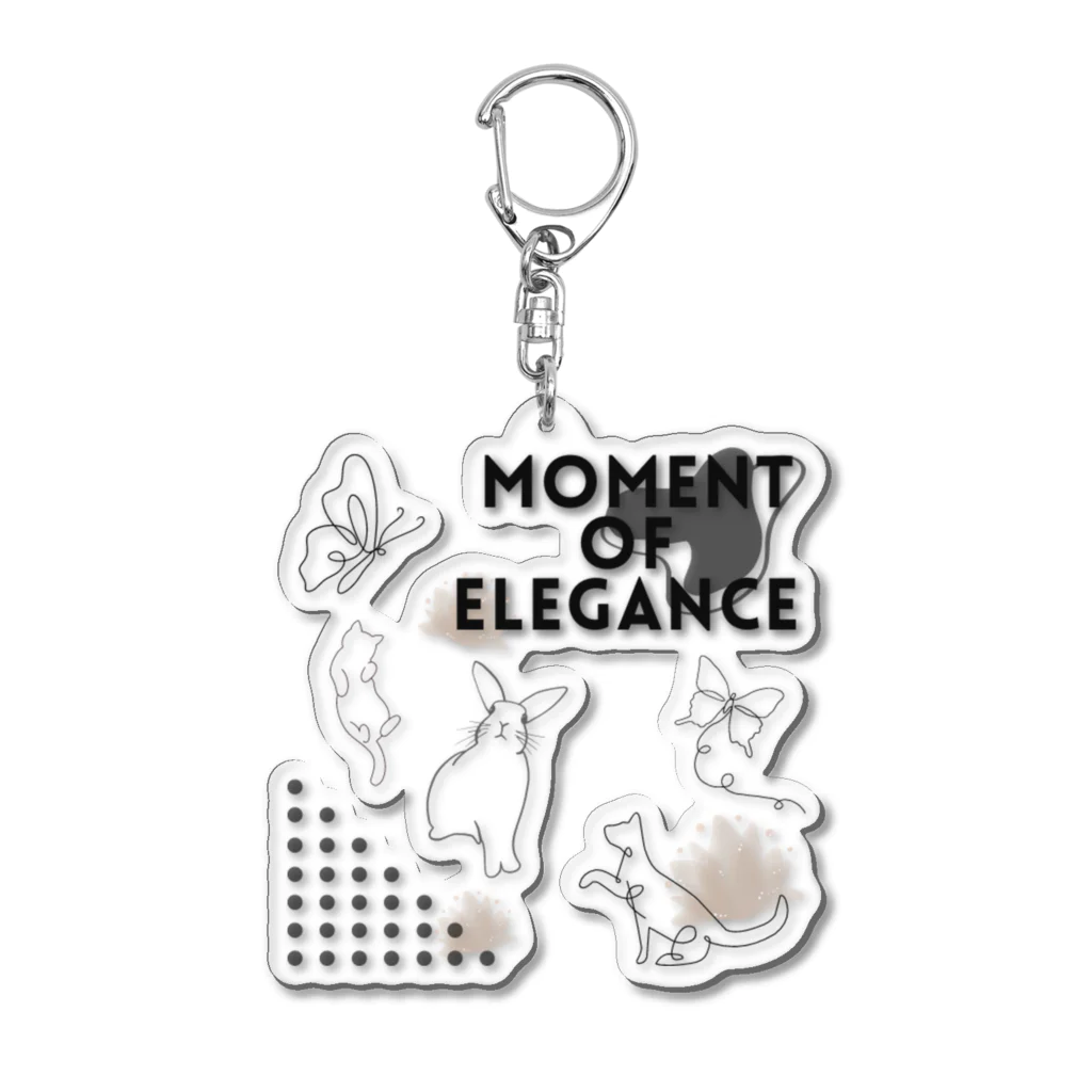 CHIBE86のA moment of elegance アクリルキーホルダー