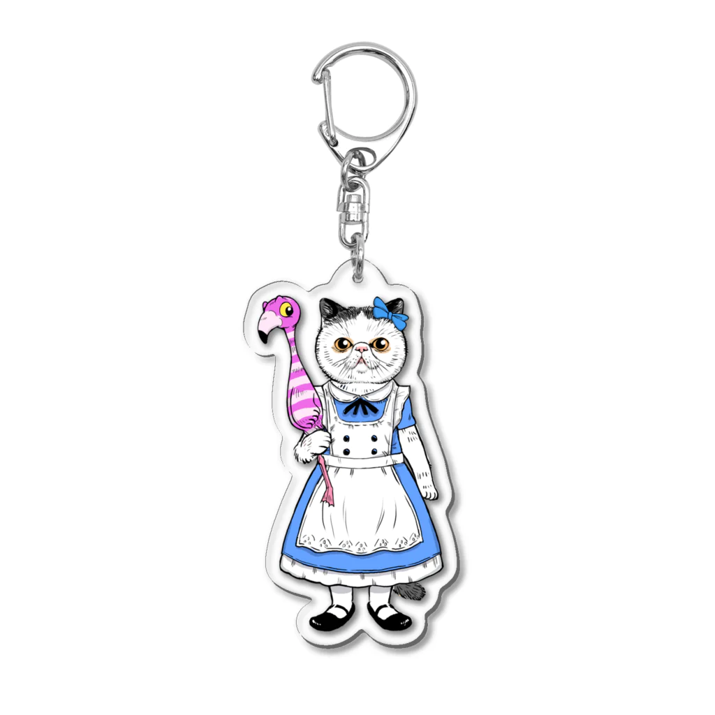 OKAYU_FACTORYのエキゾチックショートヘアのアリス（うちの子オーダー） Acrylic Key Chain