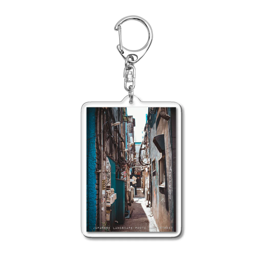 hana×streetのAlley Acrylic Key Chain