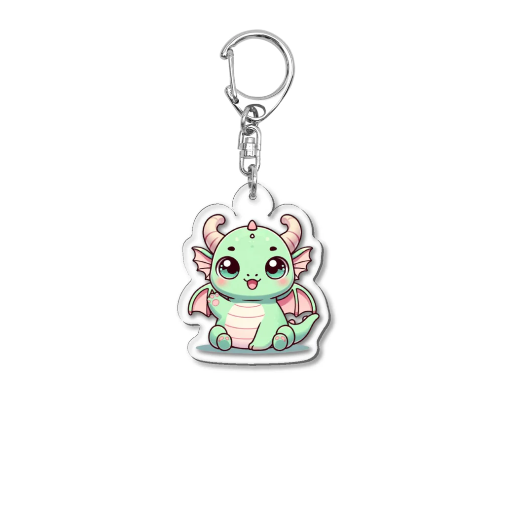 mamu2024のどらちゃん Acrylic Key Chain