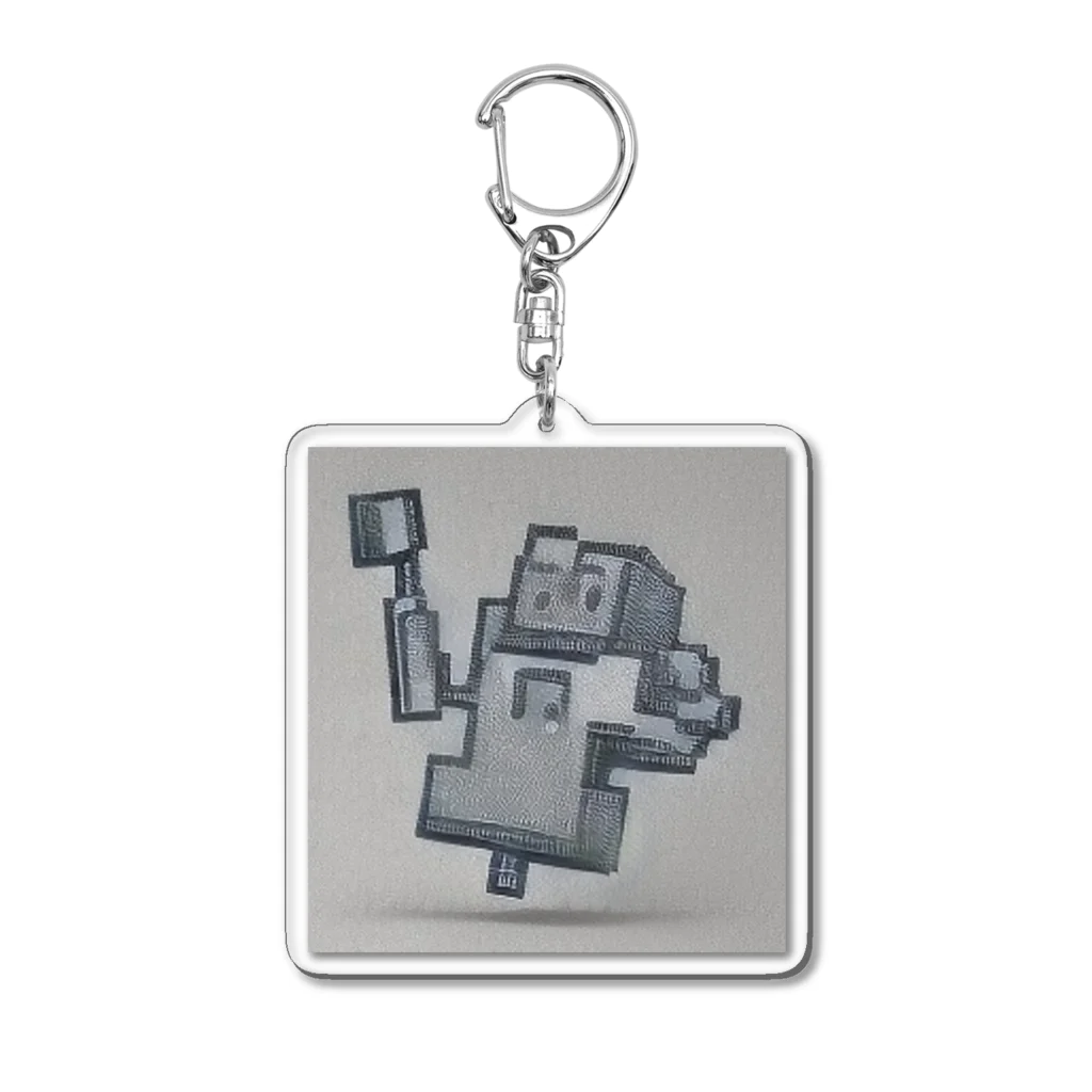 t_08のロボット Acrylic Key Chain