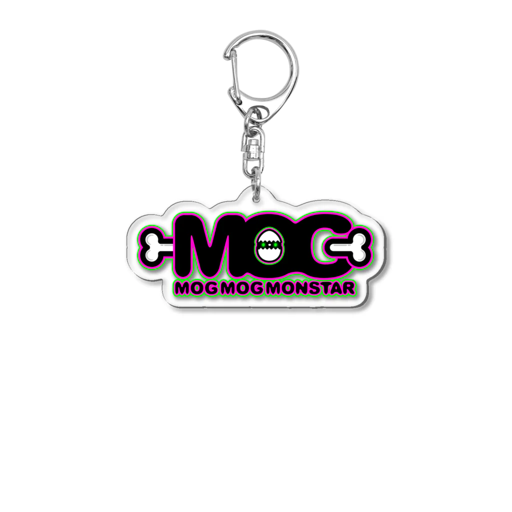 はるひな工場のMOG NEW LOGO A Acrylic Key Chain