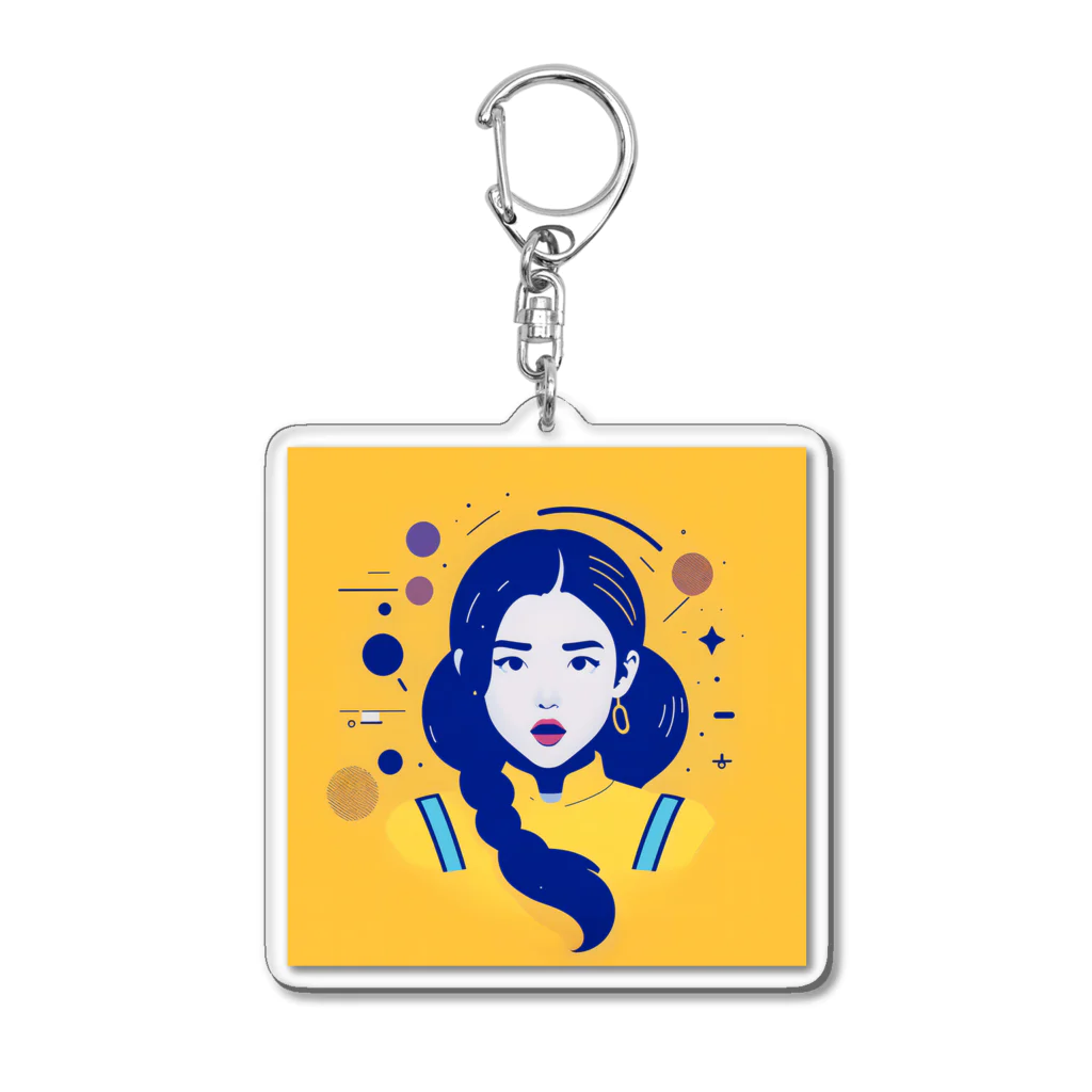 nininbaori shopのノリコ Acrylic Key Chain