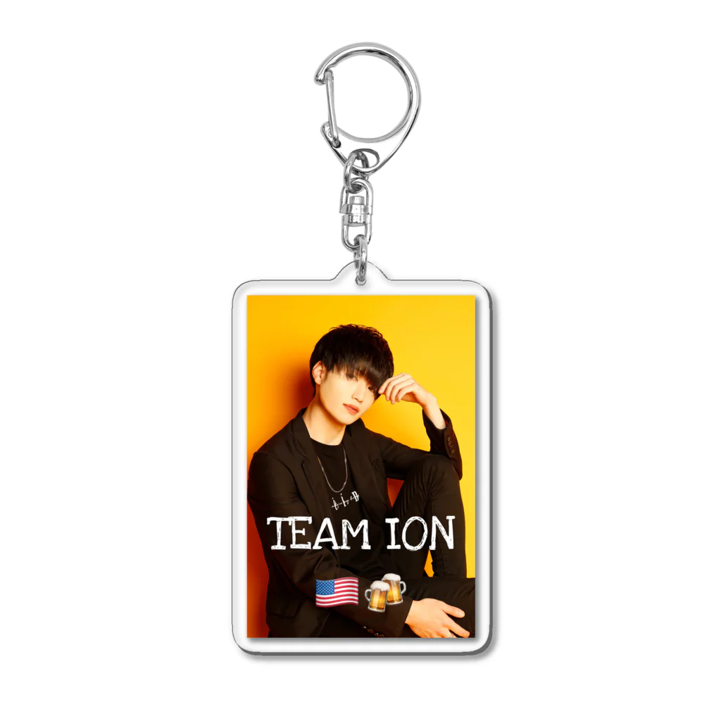 ION Fan ClubのTEAM ION 色付きグッズ Acrylic Key Chain