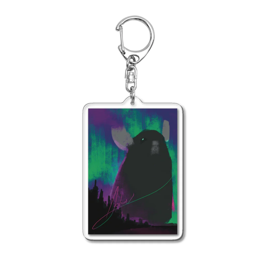 Líneas de aska “Askaの紙上絵”のAurora(オーロラ) Acrylic Key Chain