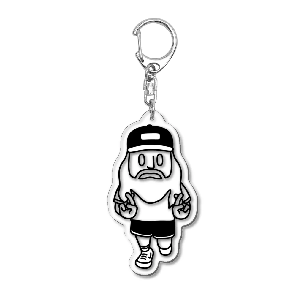 LUCHAのRUN Acrylic Key Chain