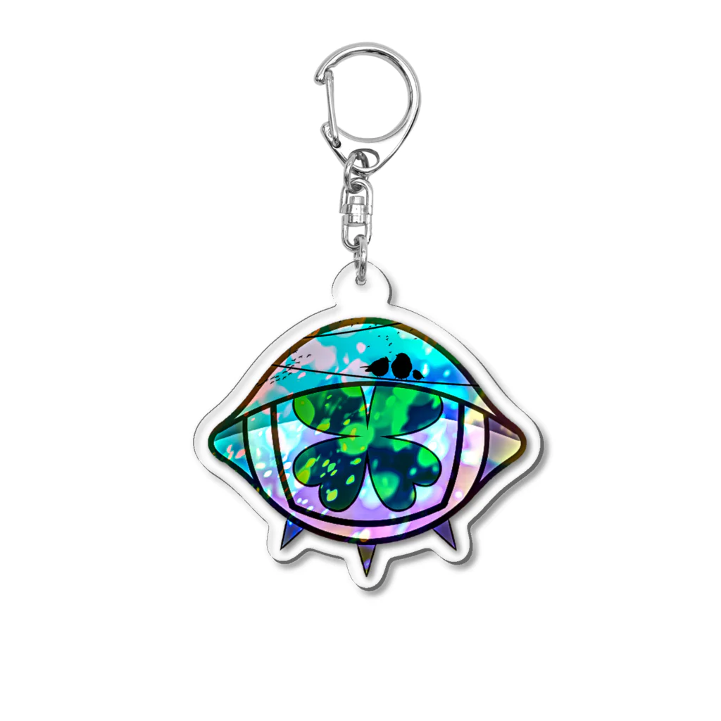 【公式】kokuカズV ショップの【限定個数】２周年記念　シンボルマーク Acrylic Key Chain