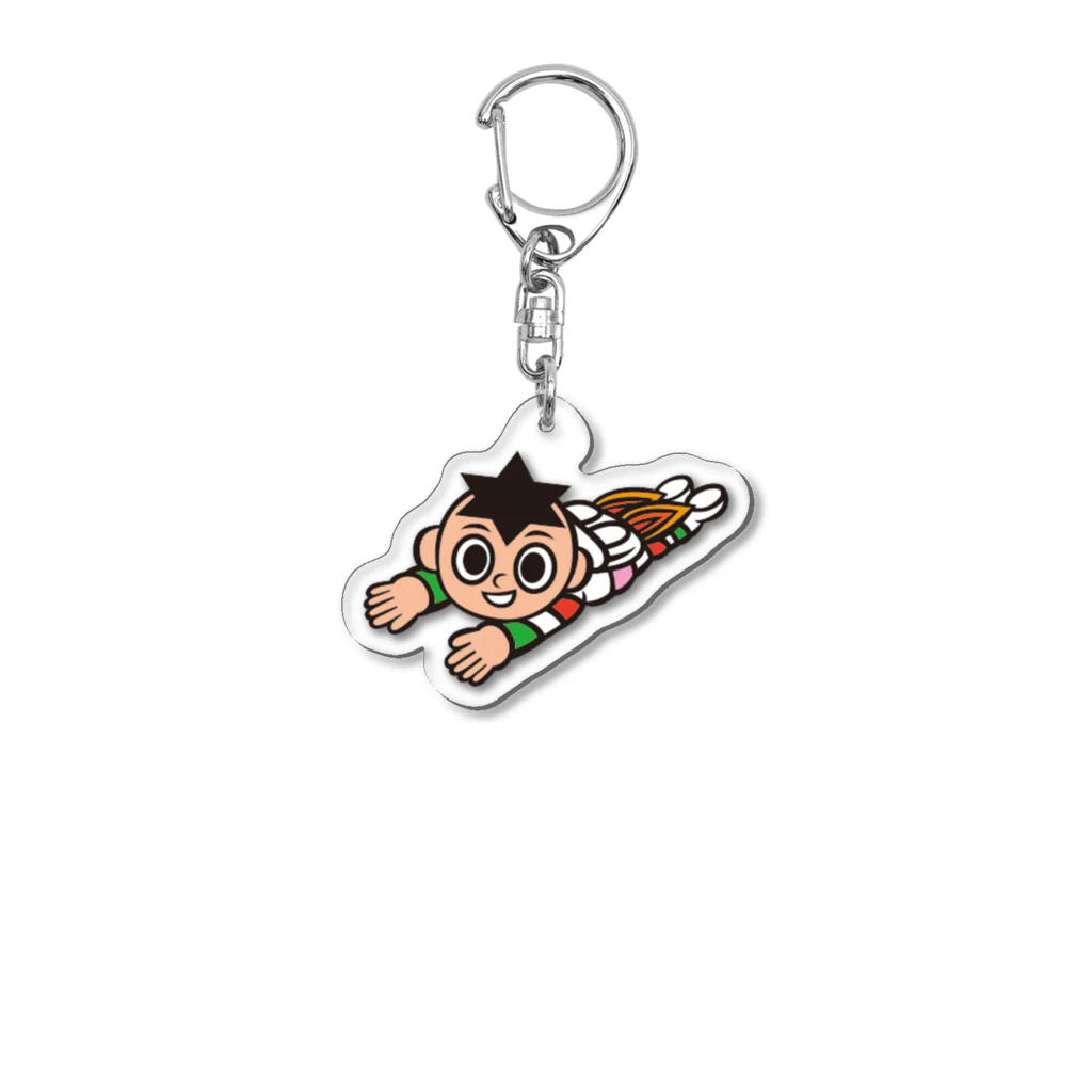 tomatokidfactoryのトマトキッドくんアクリルキーホルダー（フライング） Acrylic Key Chain