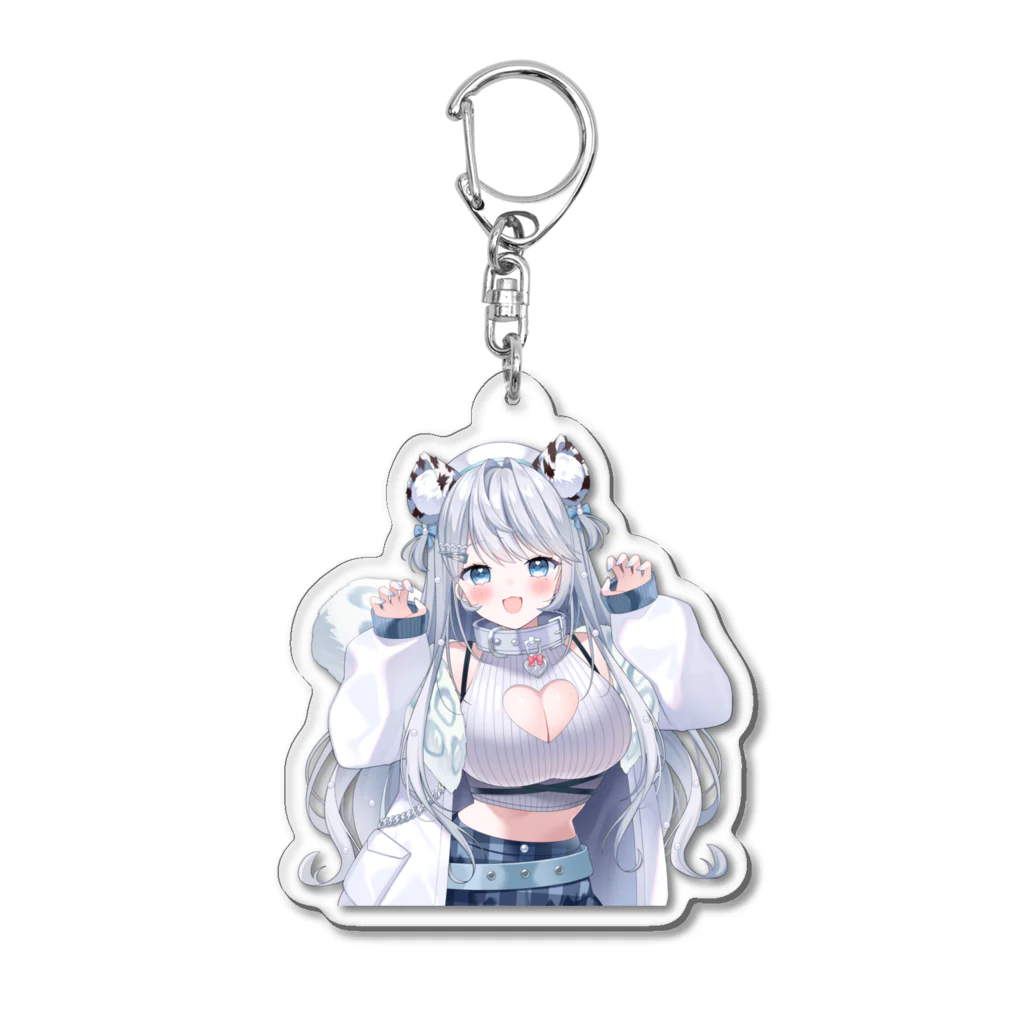 恋白れん公式ショップの2ヶ月記念 恋白れん Acrylic Key Chain