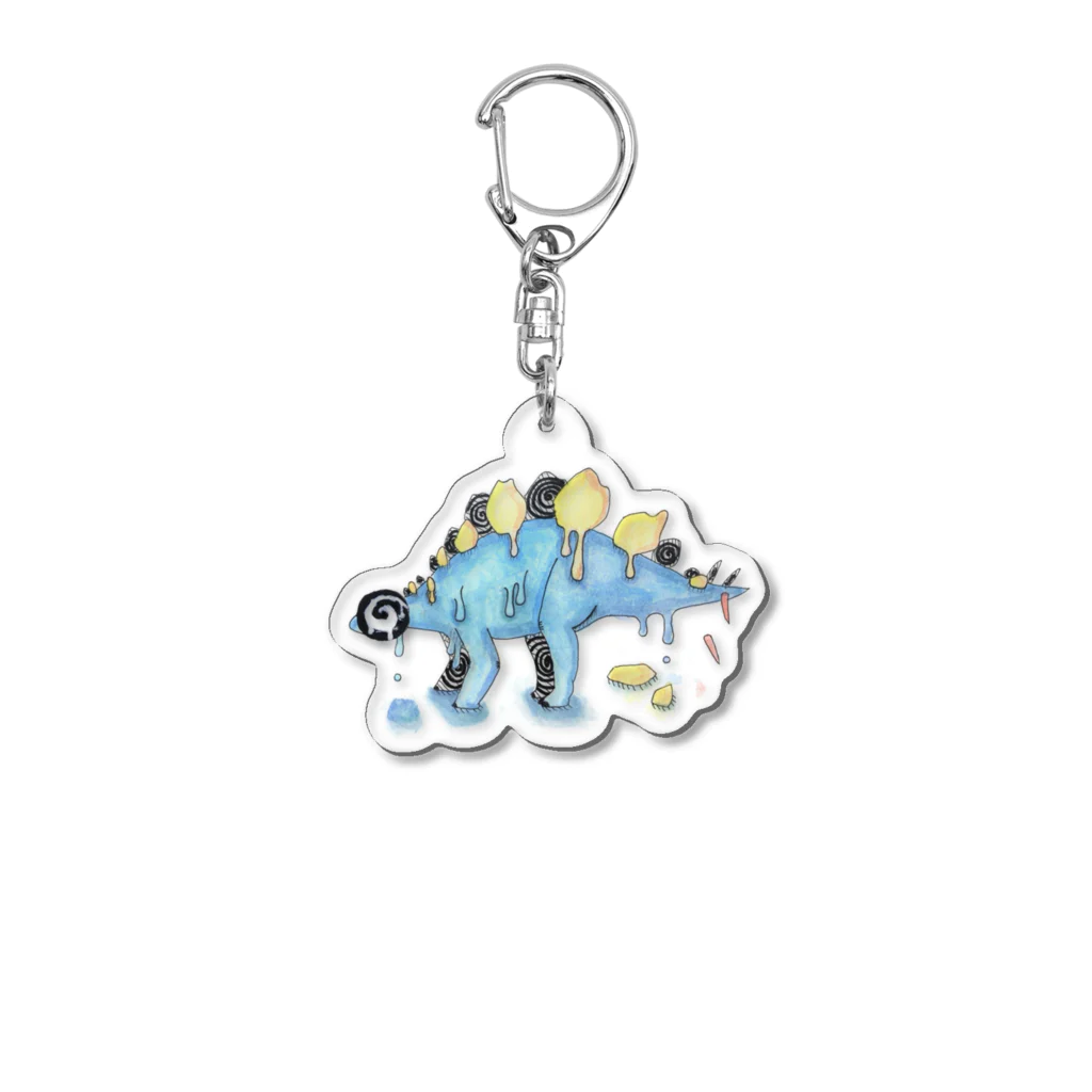 てらゑもんの洞窟の溶け棘蜥蜴 Acrylic Key Chain