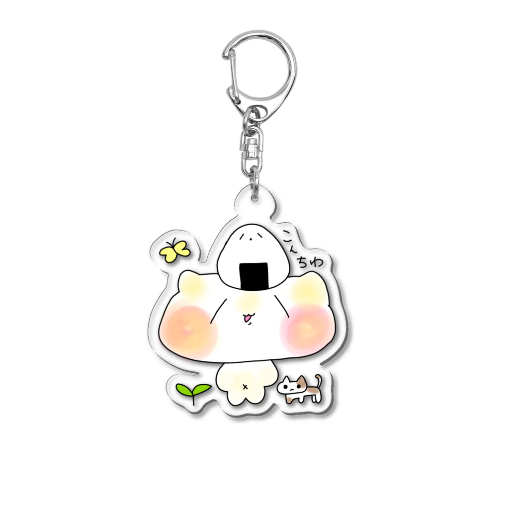 ちわわ屋のこんちわわ Acrylic Key Chain