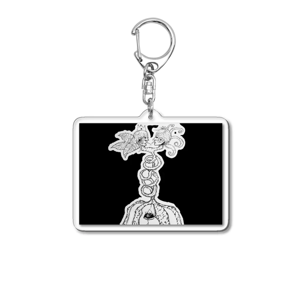 BLACKSHEEP の統合 BLACKバージョン Acrylic Key Chain