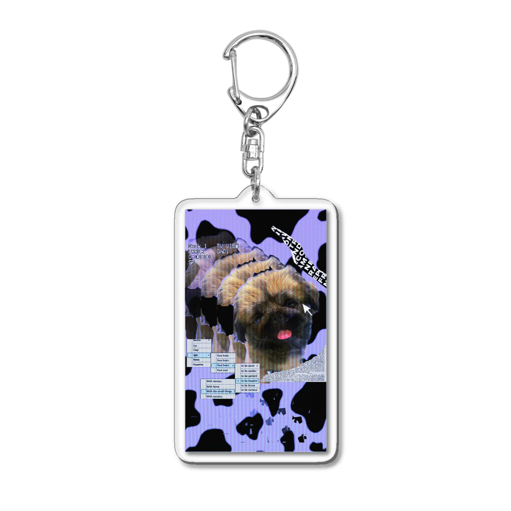 【イヴ】🐶のペキニーズ🐶 Acrylic Key Chain