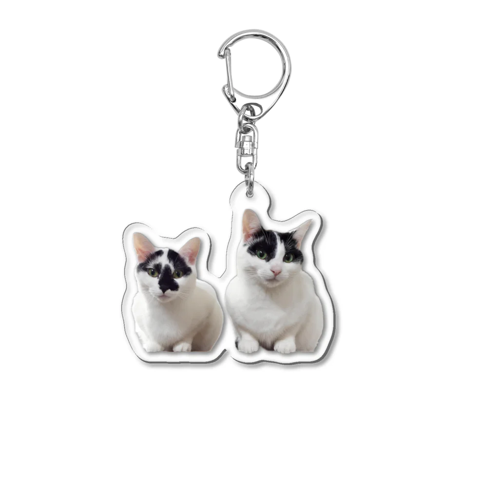 しゃりちゃんのお店のなかよしぴぃぽ Acrylic Key Chain