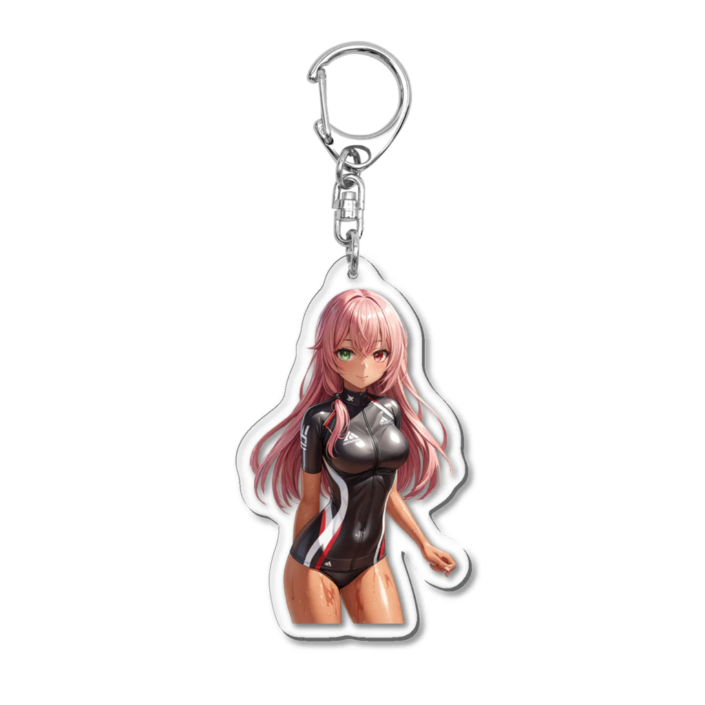 ヴィヴィオのラッシュガード Acrylic Key Chain