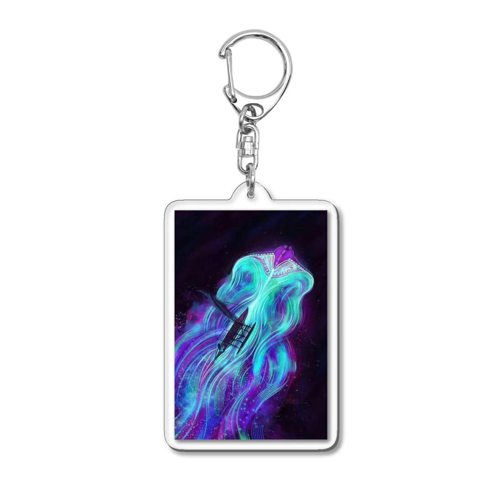 だいちゃまるの未知の海へ Acrylic Key Chain