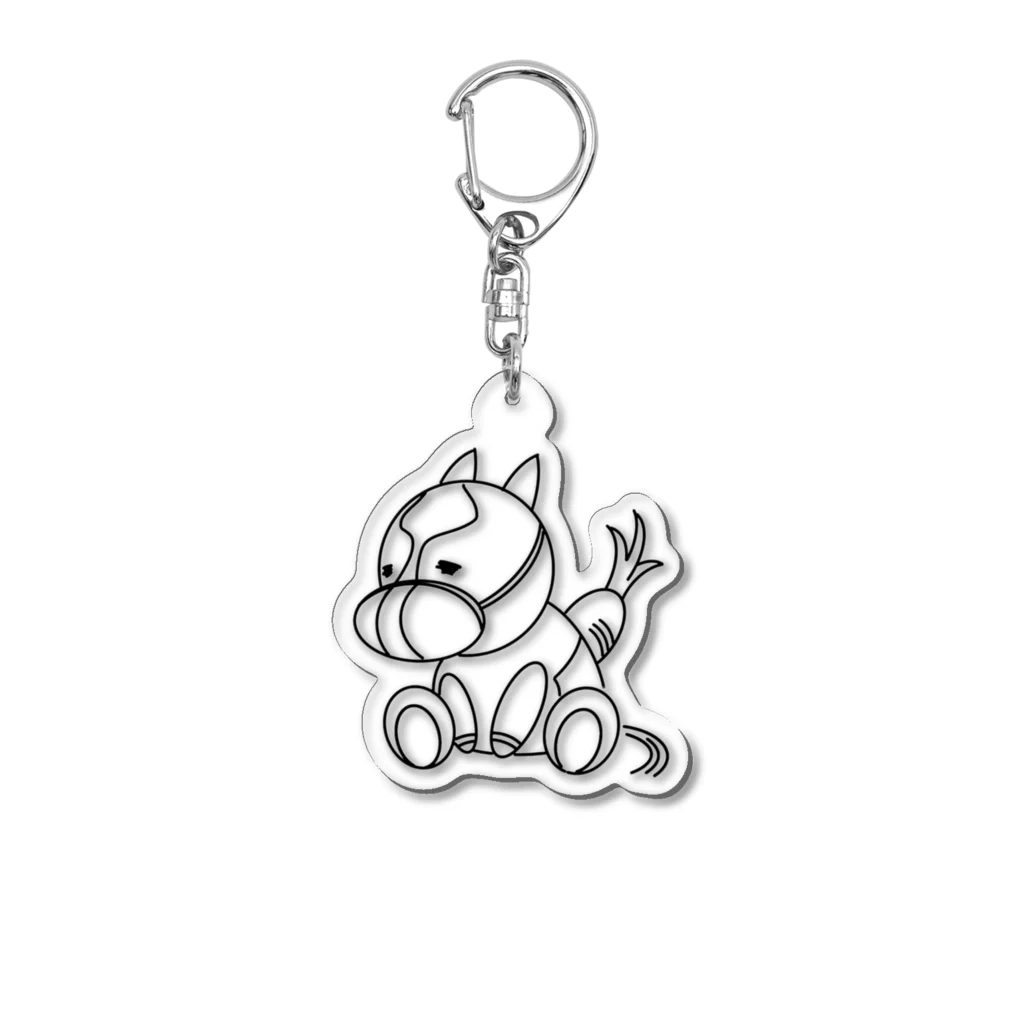 競走ウマウマの競走ウマウマくんアイテム Acrylic Key Chain