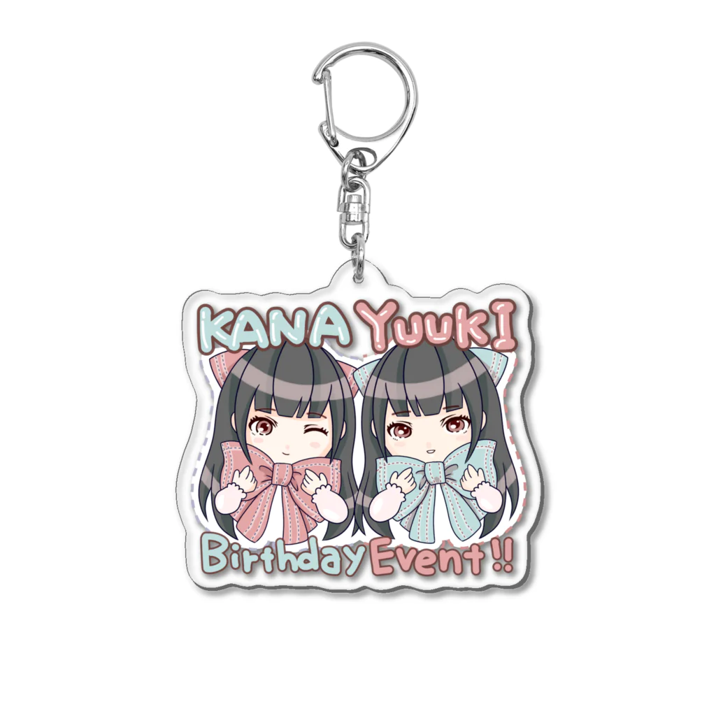 優木かな 誕生日記念グッズ 2025のバースデーイベントグッズ Acrylic Key Chain