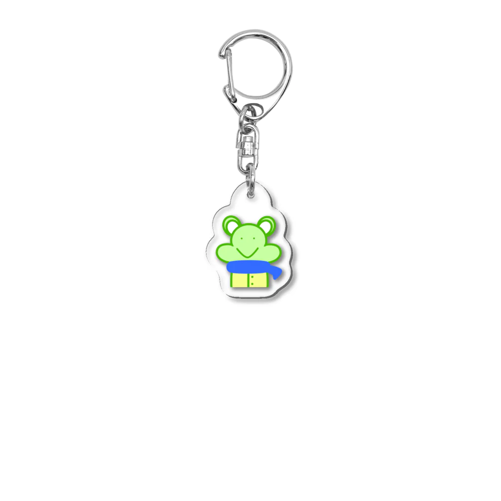 isaisaiisaaのカエルなのかなんなのか Acrylic Key Chain