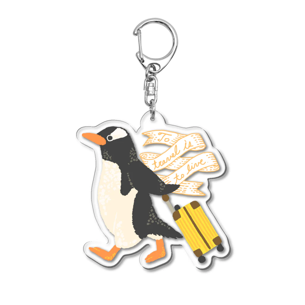 This is Mine（ディスイズマイン）の旅するペンギン Acrylic Key Chain