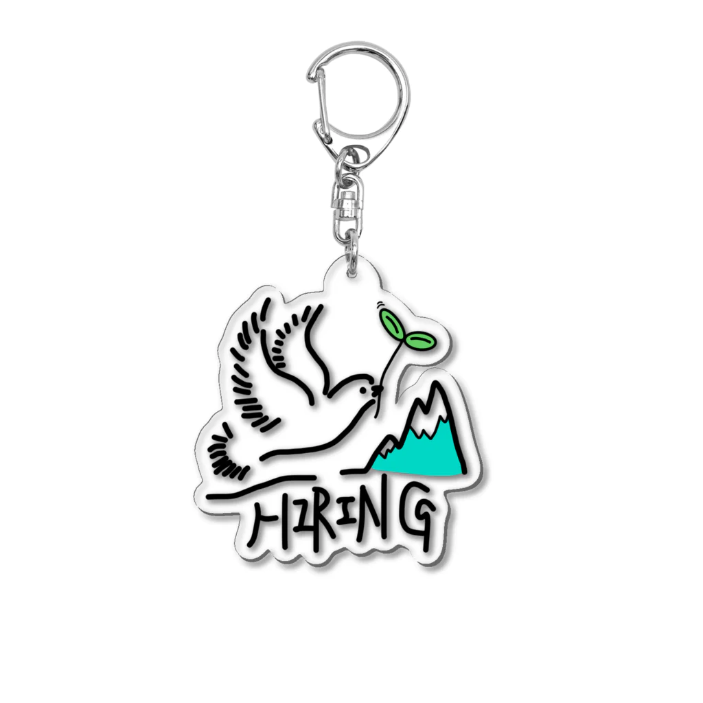 HIRINGの幸嬉鳥 Acrylic Key Chain