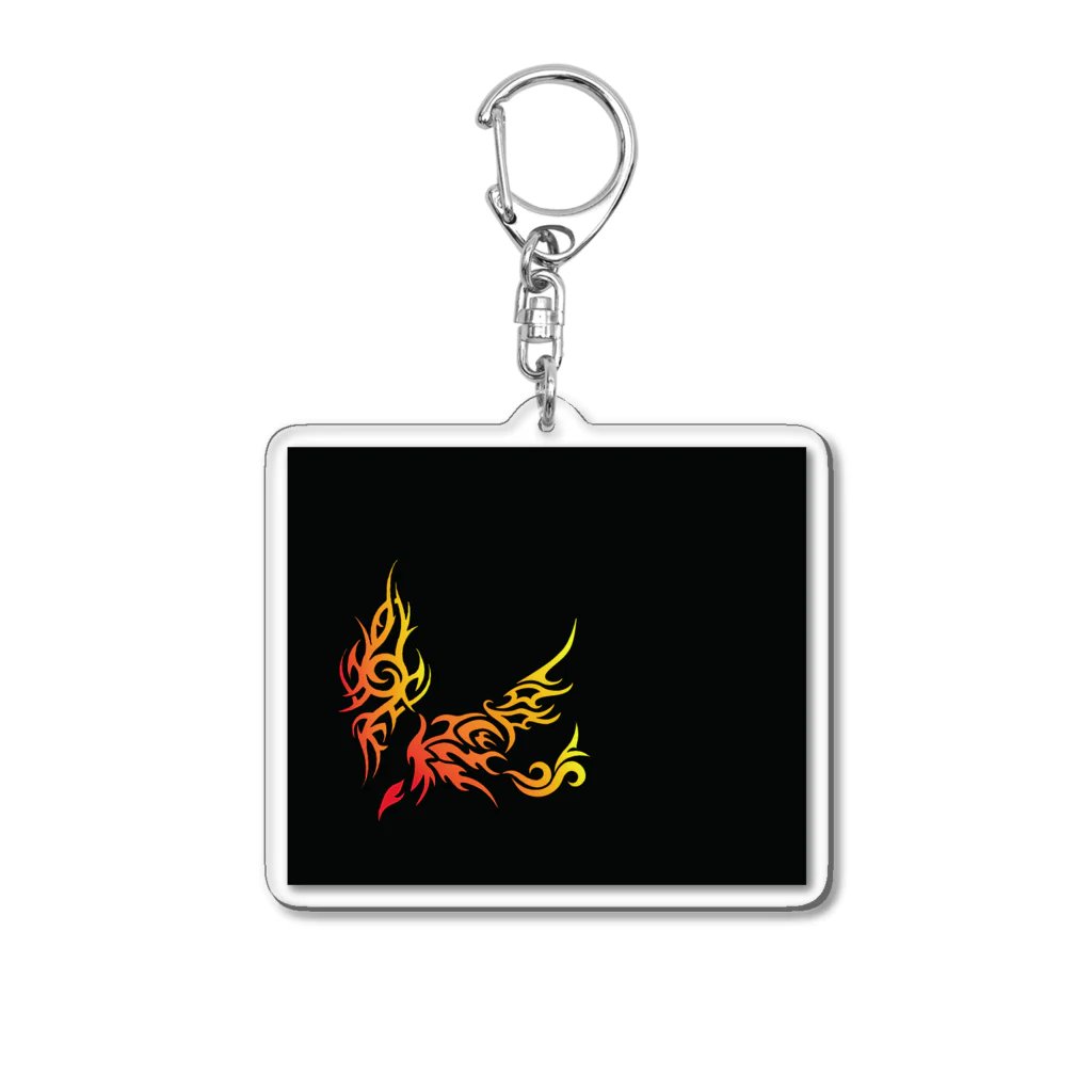 Ａ’ｚｗｏｒｋＳのトライバル(無題) Acrylic Key Chain