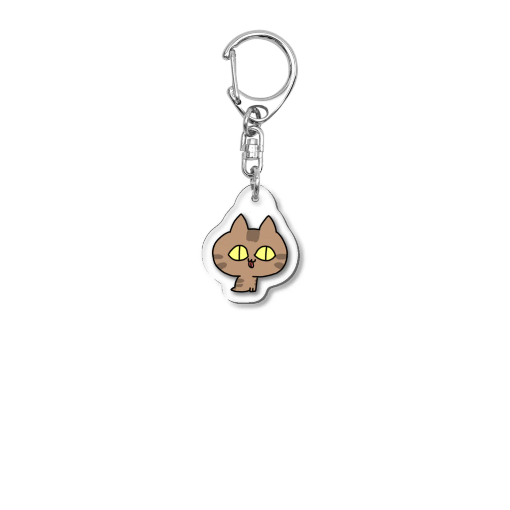 えじ。の表情豊かなネコちゃん Acrylic Key Chain