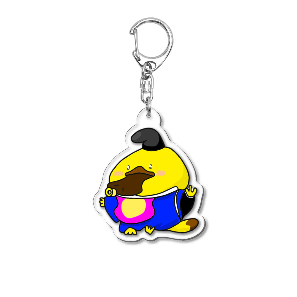 まろノハシWORLDのベビーまろノハシ Acrylic Key Chain