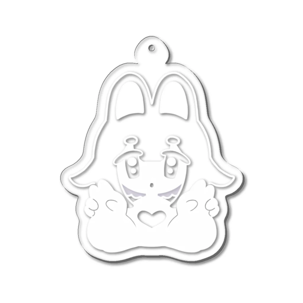 まつたけ。のうさちゃん(しょんぼり)🎀 Acrylic Key Chain