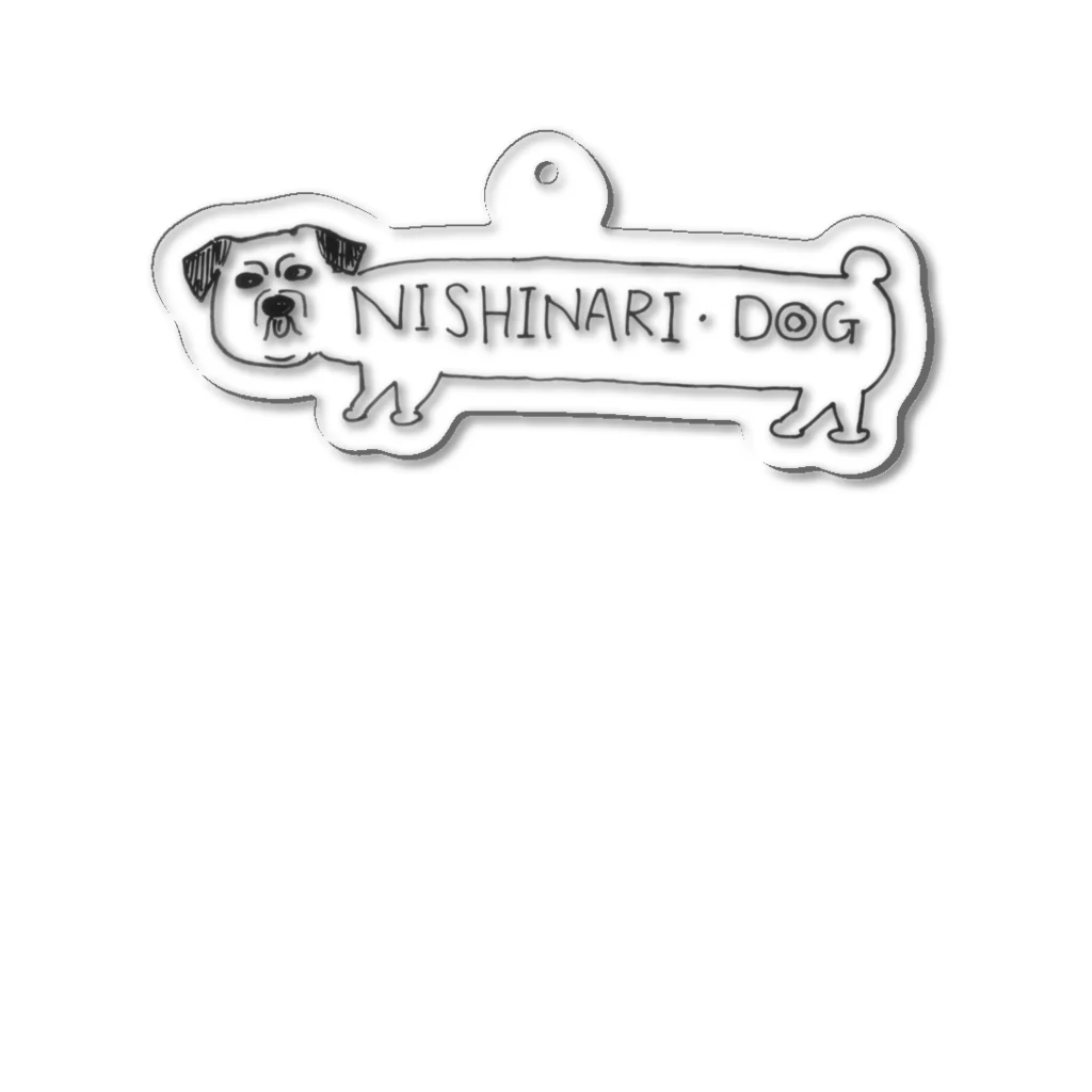 DAIGO-NISHINARIのNISHINARI・DOG Acrylic Key Chain