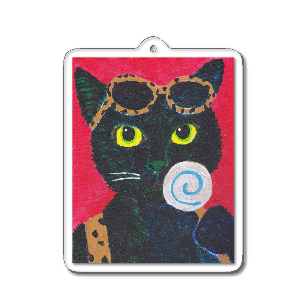 Lemongrass07のおしゃれねこ Acrylic Key Chain