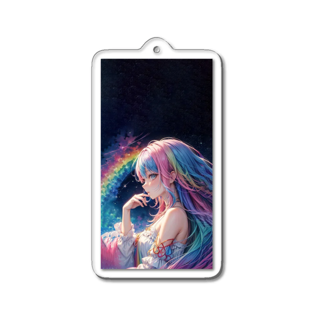 gggsssaaaのイリディア Acrylic Key Chain