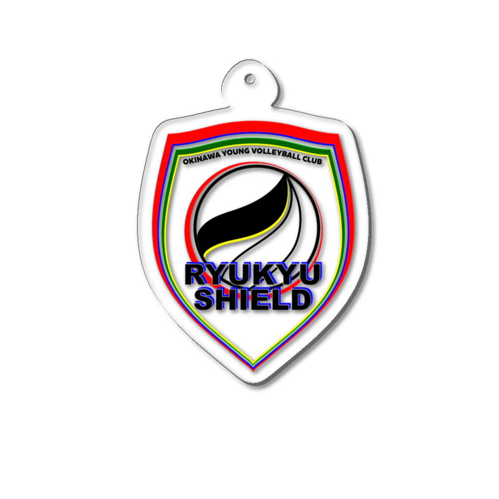 琉球Shieldの琉球Shield応援 アクリルキーホルダー