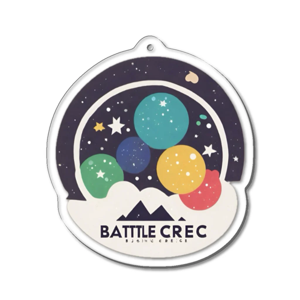 *̣̩⋆̩*Battle Crec⋆｡˚✩の*̣̩⋆̩*Battle Crec⋆｡˚✩ アクリルキーホルダー