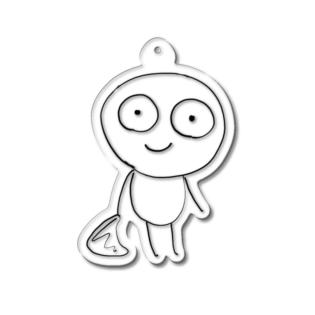 橋本すずの物販！のゴースくん Acrylic Key Chain