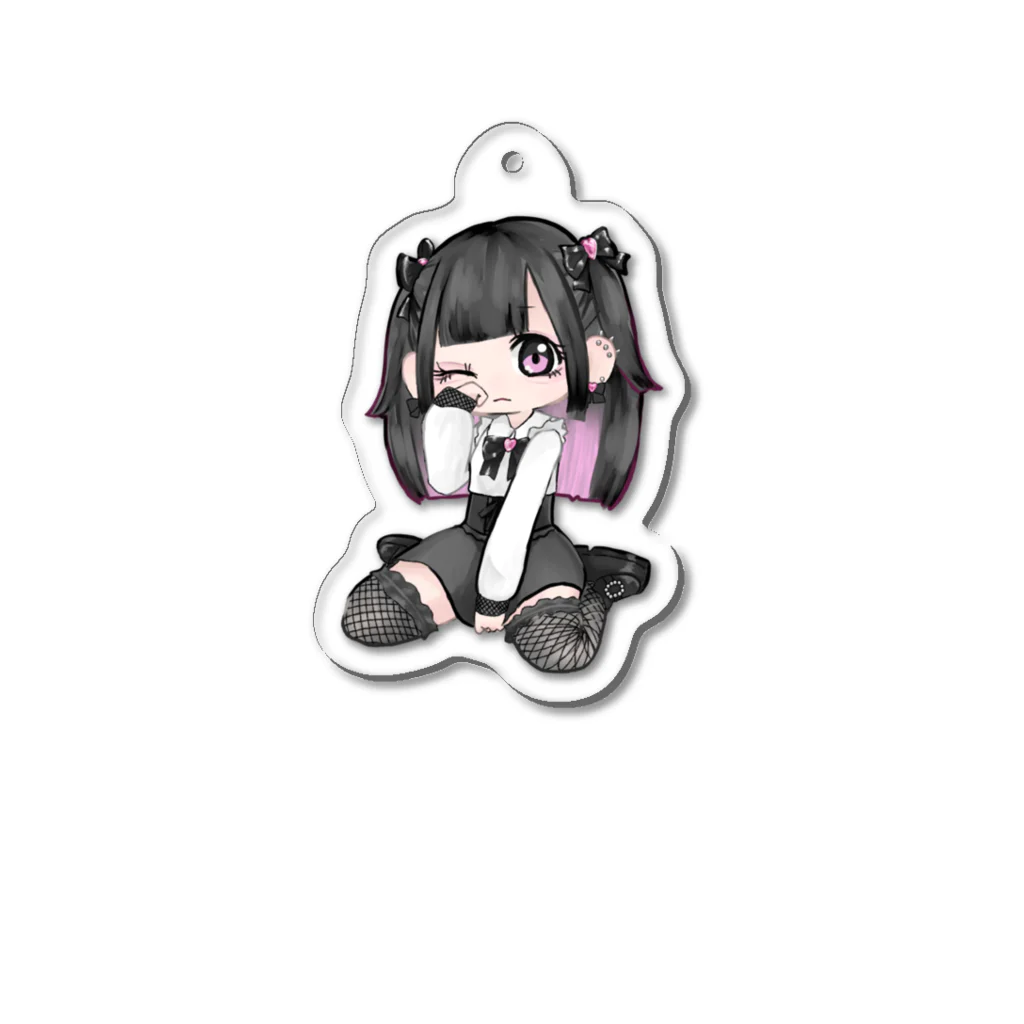 みそのショップの桃色チャン Acrylic Key Chain