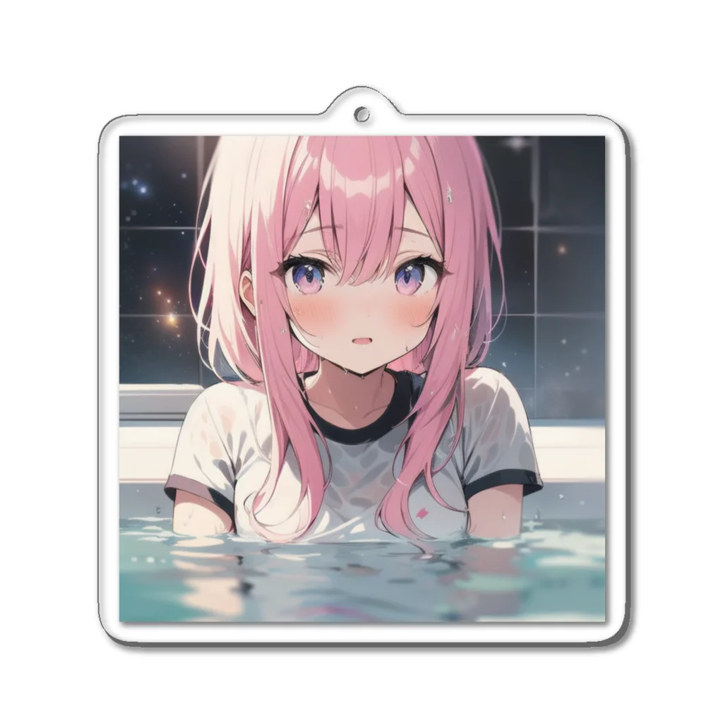 siro46666のサクラ Acrylic Key Chain