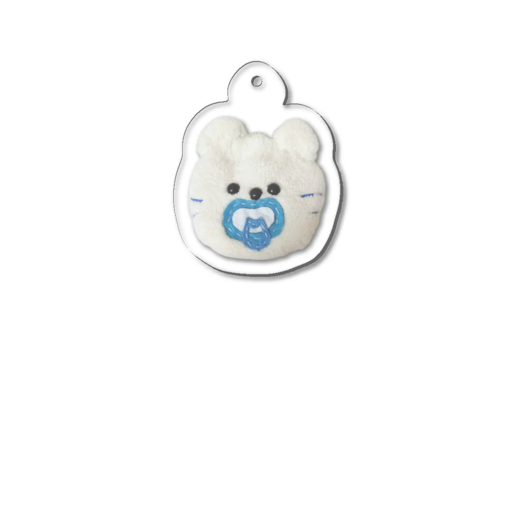 ニャンべびぃのクマべびぃ アクキーさん Acrylic Key Chain