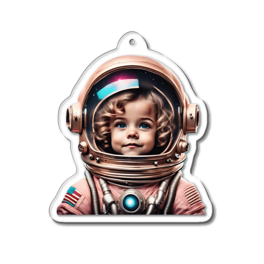 POSTA15の宇宙冒険隊　サリー Acrylic Key Chain