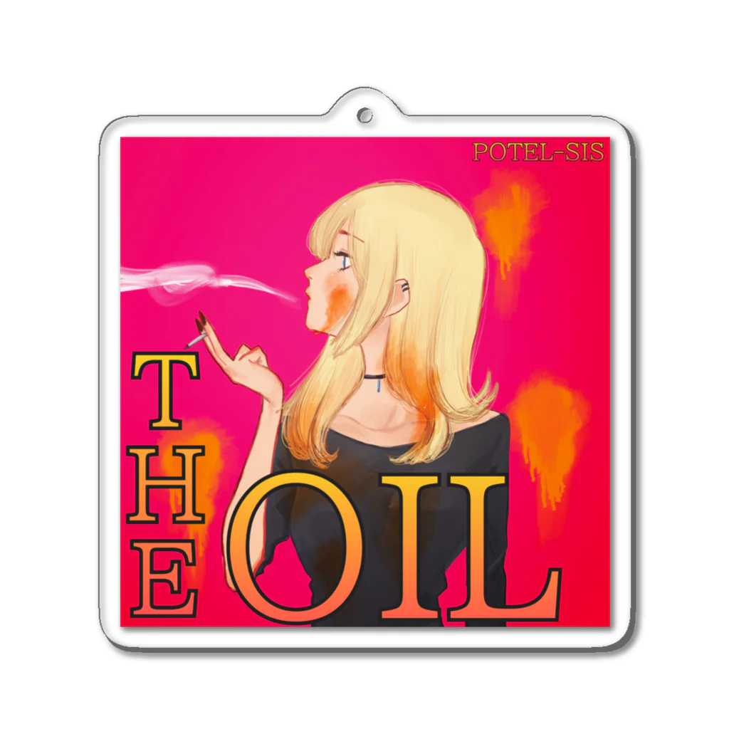 POTEL-SISのTHE OIL （ジ・オイル）グッズ Acrylic Key Chain